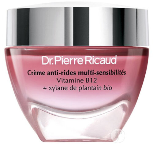 Dr. Pierre Ricaud Anti-Wrinkle Cream Multi-Sensibilities Vitamin B12 + Xylane From Organic Plantain 40ml