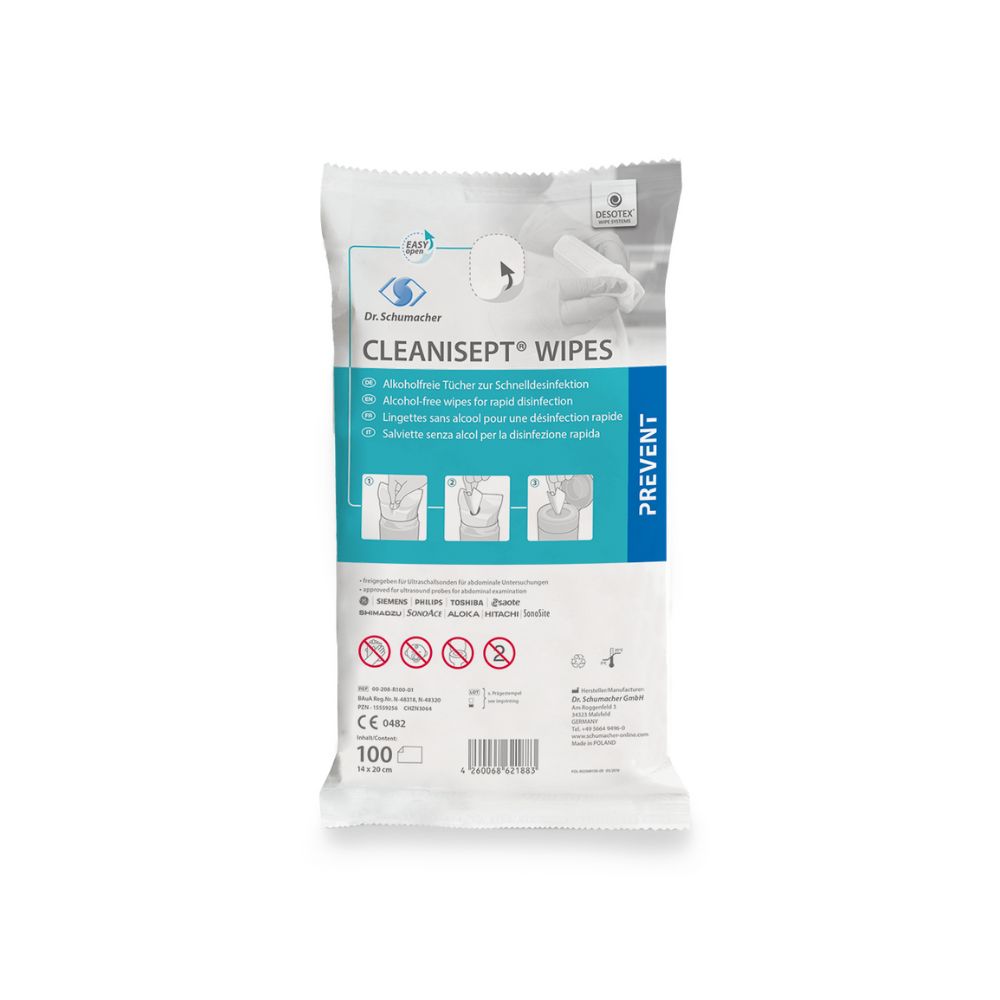 Dr. Schumacher Cleanisept Wipes quick disinfection