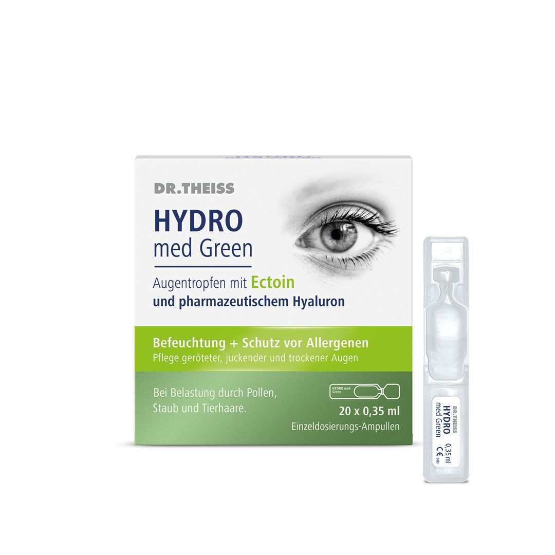DR. Theiss Hydro med green eye drops