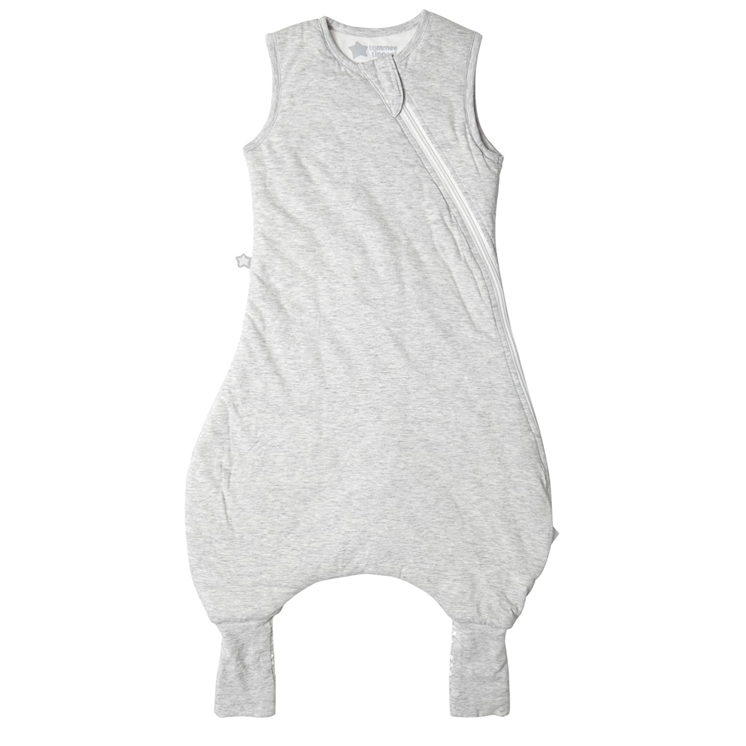 Tommee Tippee The Original Grobag Steppee Babygrow 0-18 Months 0.2 Tog Grey Heather