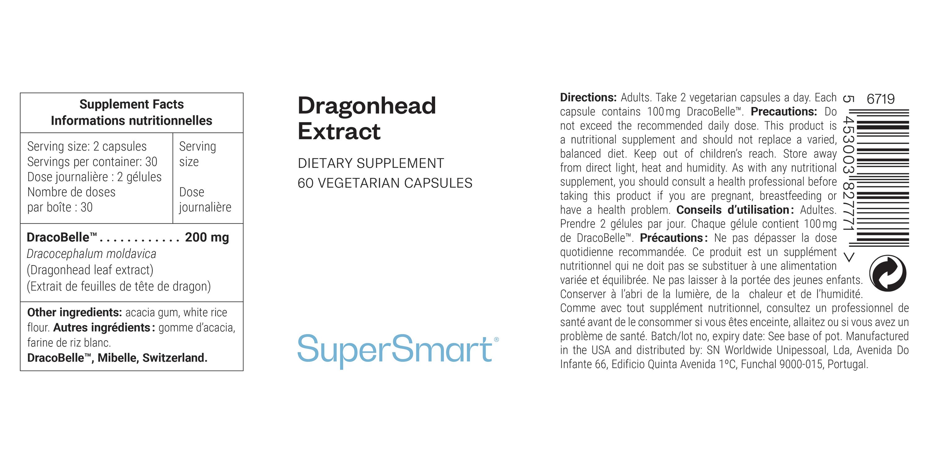 Dragon Head Extract - SuperSmart