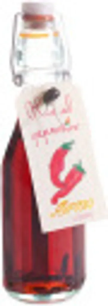Dressing mit Nativem Olivenöl extra und Chili Peperoncino 250 ml Olio Anfosso