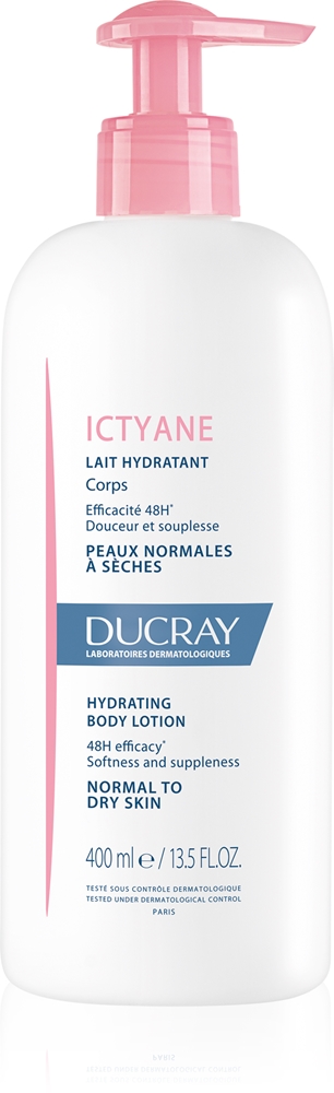 Ducray Ictyane hydrating body cream for dry and very dry skin