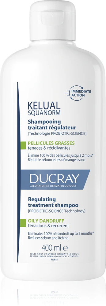 Ducray Kelual Squanorm Oily Dandruff Treatment Shampoo Shampoo against oily dandruff
