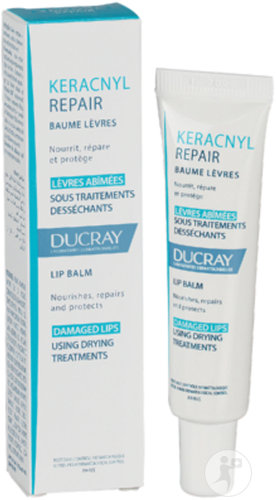 Ducray Keracnyl Repair Lip Balm Tube 15ml