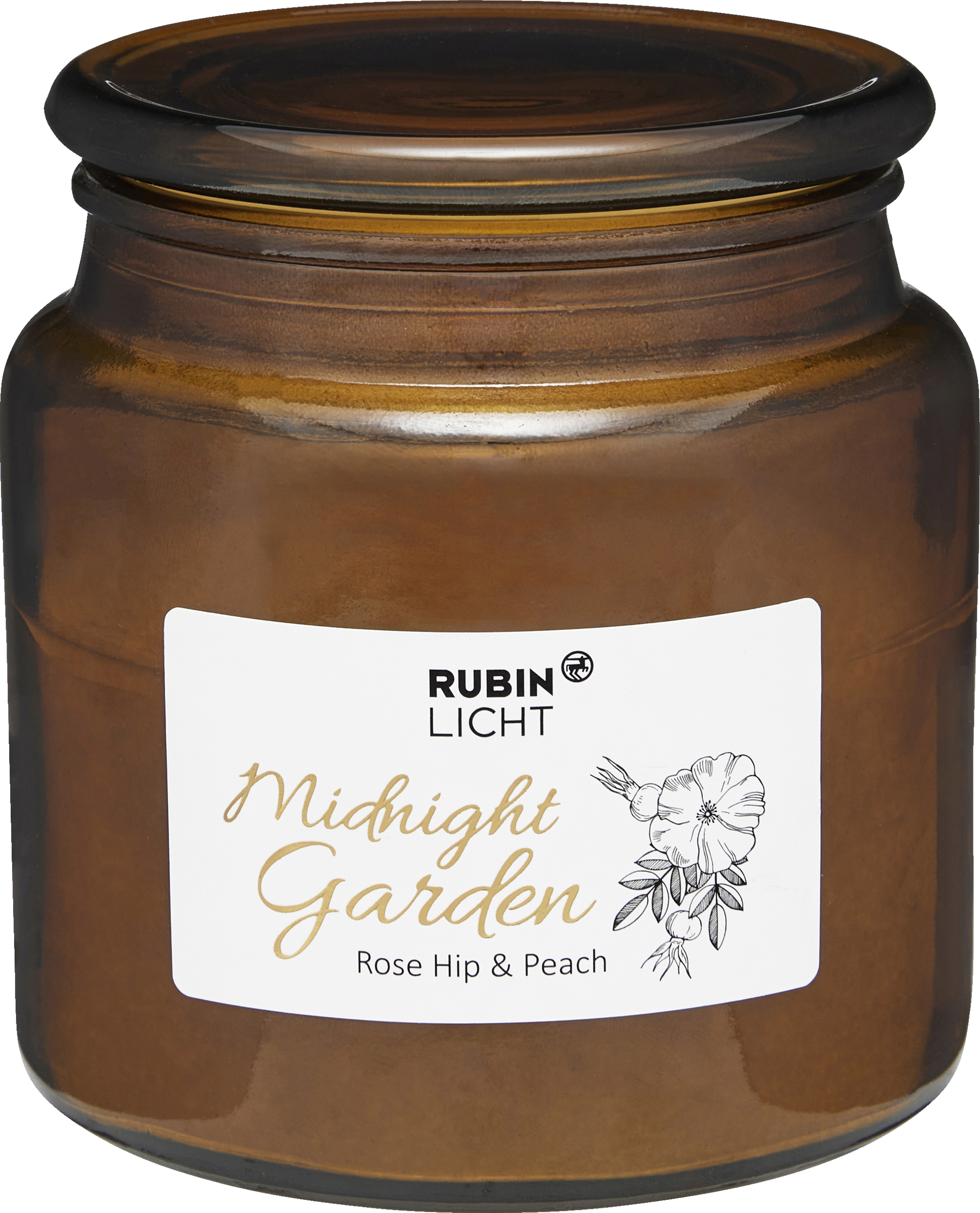 RUBIN LICHT Midnight Garden scented glass