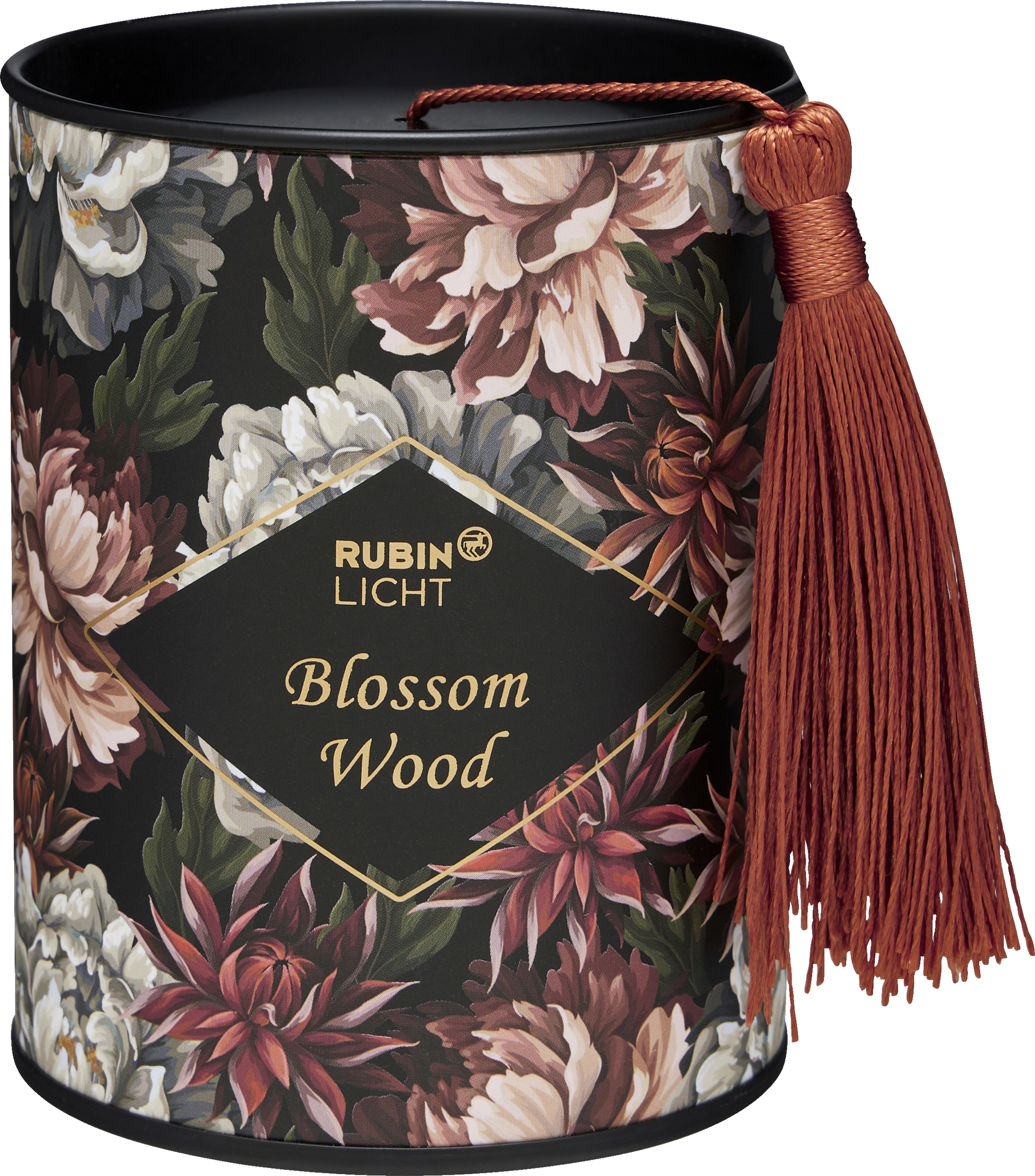 Fragrance jar with tassel Blossom Wood