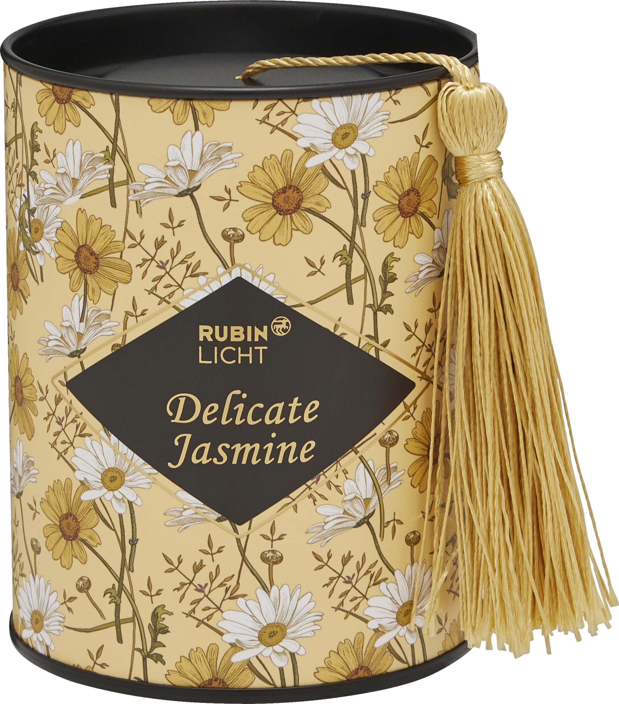 RUBIN LICHT SCENT JAR WITH TASSEL Delicate Jasmine