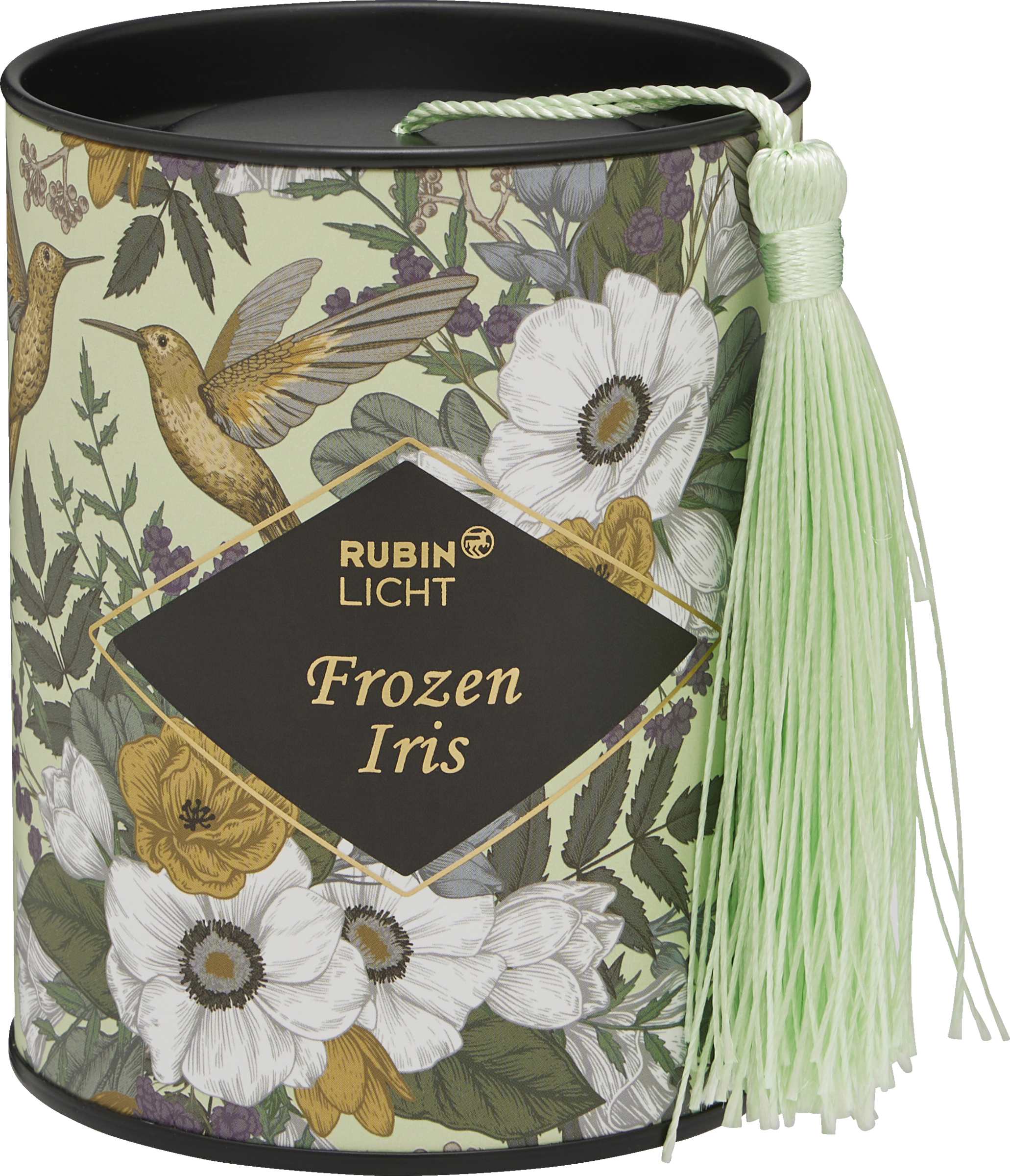 SCENT JAR WITH TASSEL Frozen Iris