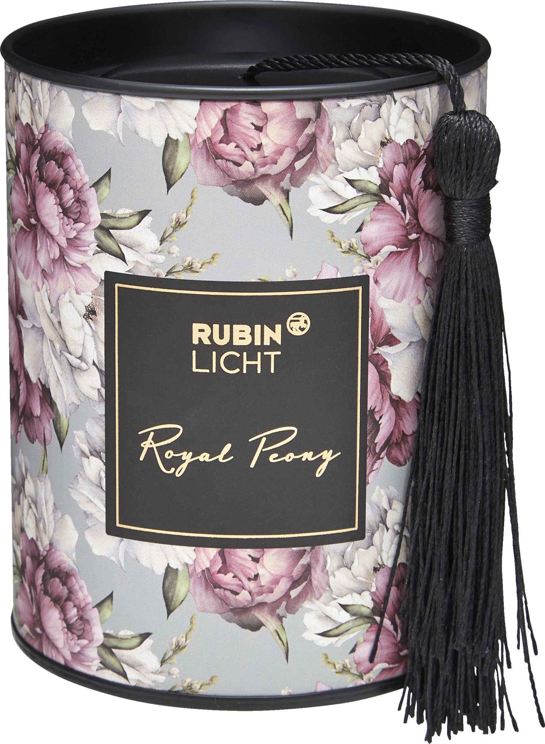 RUBIN LICHT Fragrance jar with tassel Royal Peony