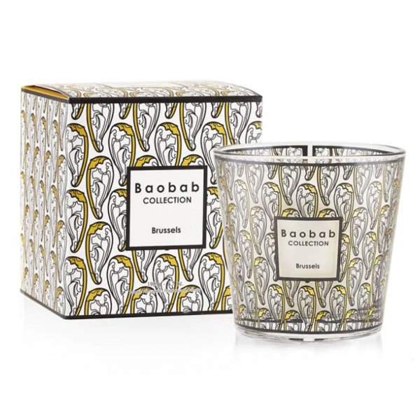 Scented candle My First Baobab Cities Brussels (190g) by Baobab