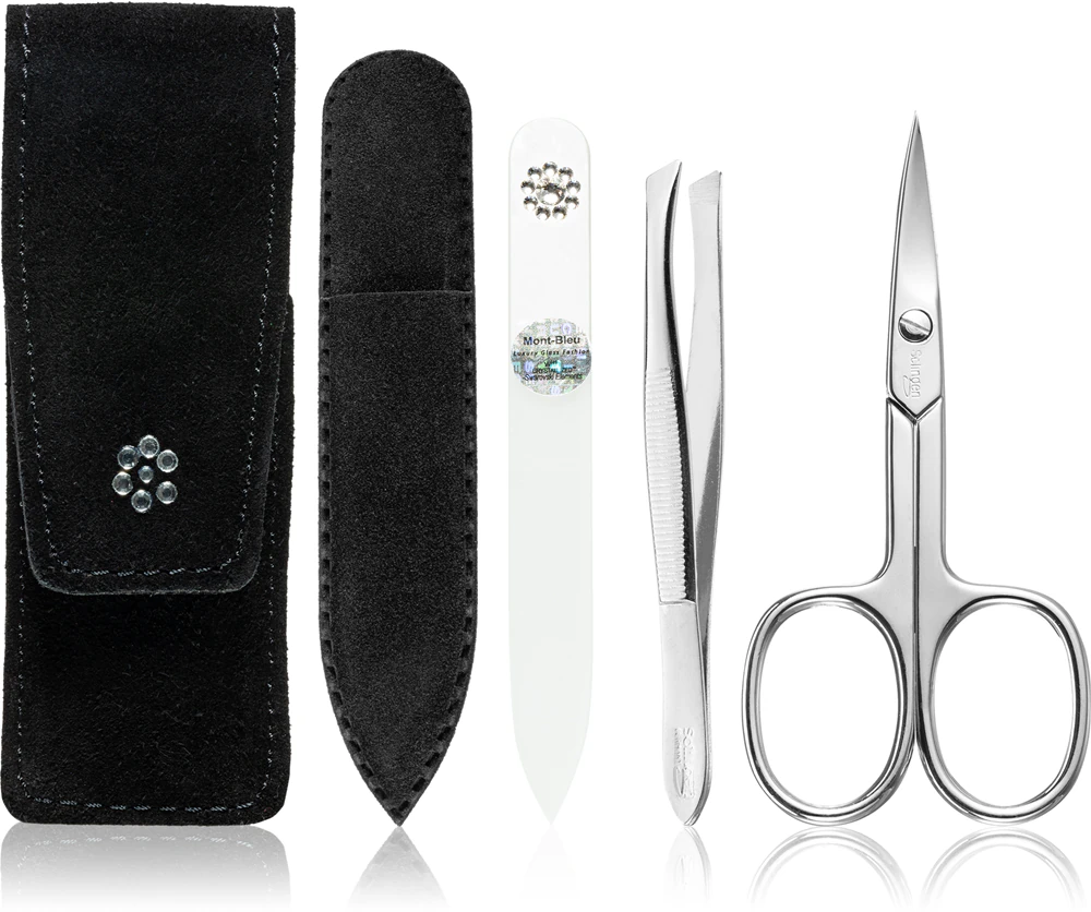 DuKaS Premium Line Solingen 876 Manicure Set Travel Pack Black