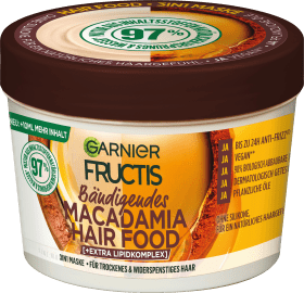 Fructis Haarkur Macadamia Hair Food 3in1 Maske, 400 ml