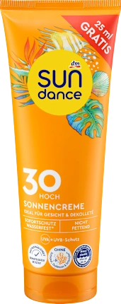 Sun cream SPF30 overfill, 125 ml