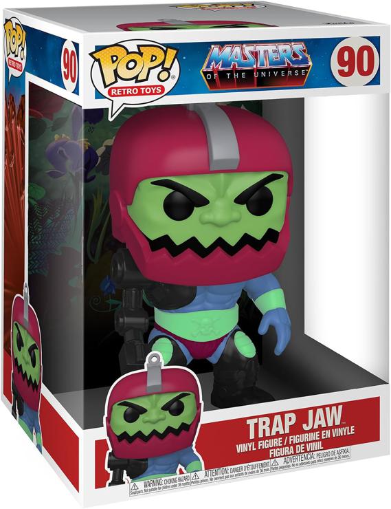 Funko Pop! Jumbo: Masters of The Universe - Trap Jawjaw - Vinyl Collectible Figure - Gift Idea - Official Merchandise - Toy for Children and Adults - TV Fans - Model Figure for Collectors
