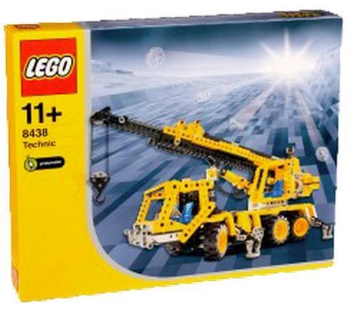 Lego Technic Telescopic Crane, Crane Truck From 2003. 839 Blocks Crane