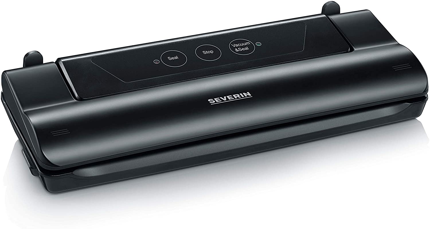 SEVERIN FS 3610 Vacuum Sealer with Integrated Cutter (Includes 10 Vacuum Ba
