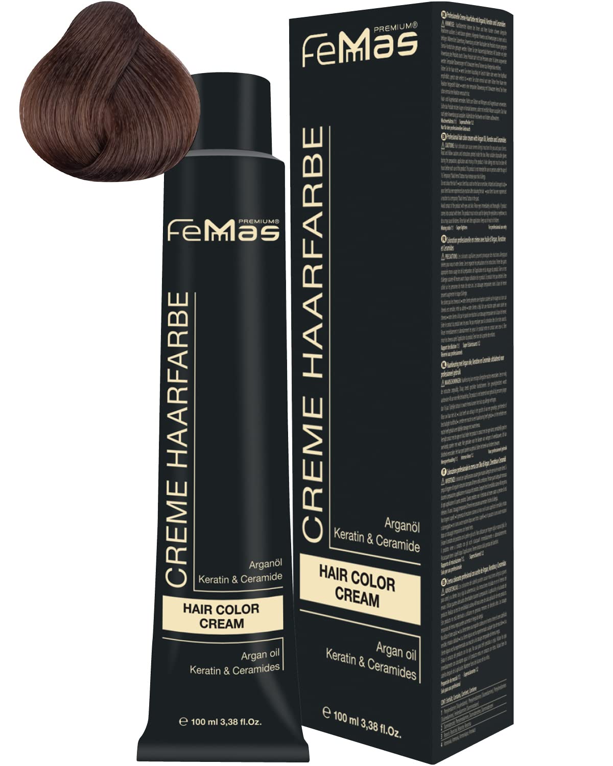 Femmas Hair Colour Cream 100 ml Hair Colour (Dark Blonde Gold 6.3), ‎dark 6.3