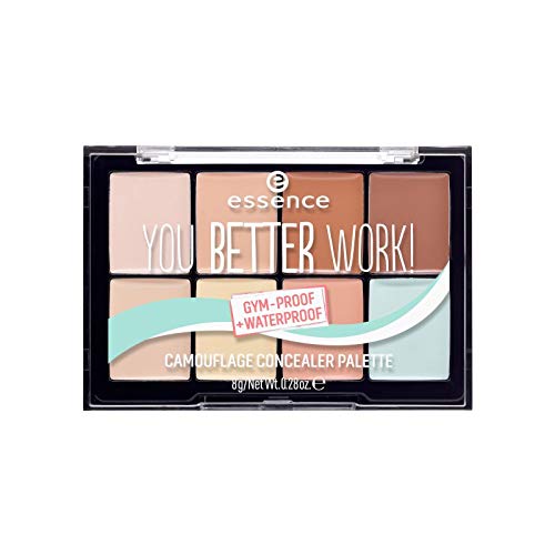 essence cosmetics essence - concealer palette - you better work! Camouflage concealer palette.