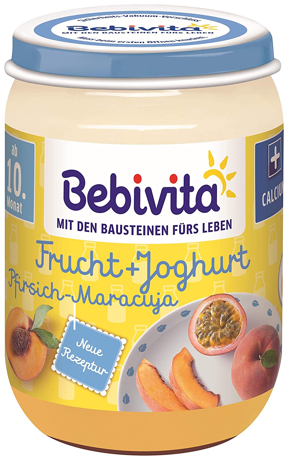 Bebivita Frucht & Joghurt / Quark DUO Pfirsich-Maracuja / Joghurt, 190 g