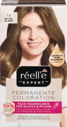 EXPERT Permanente Coloration Mittelblond 7.0, 1 St