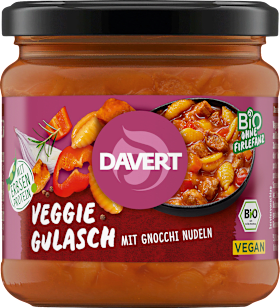 Veggie goulash with gnocchi pasta, vegan, 330 g