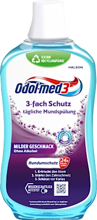 Mouthwash triple protection, 0.5 l