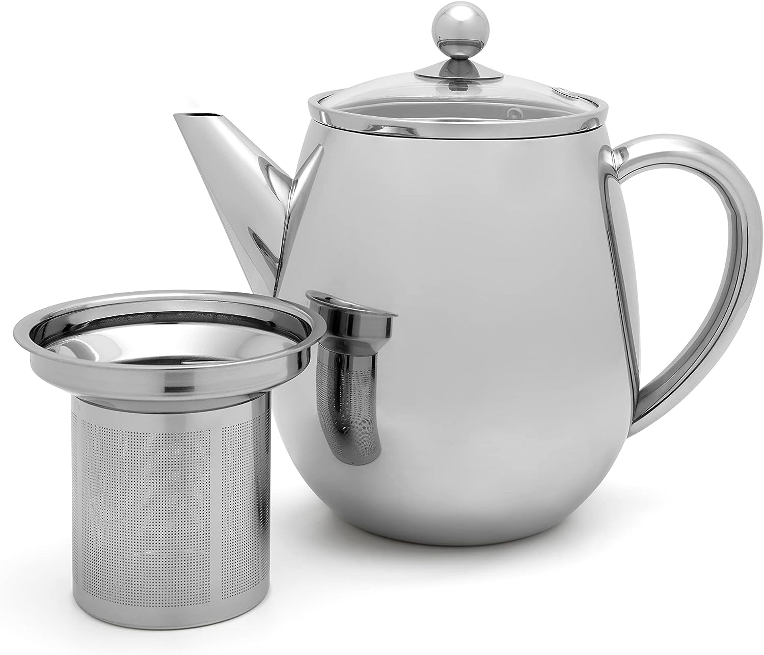 Bredemeijer - Duet Eva teapot 1.1 L glossy