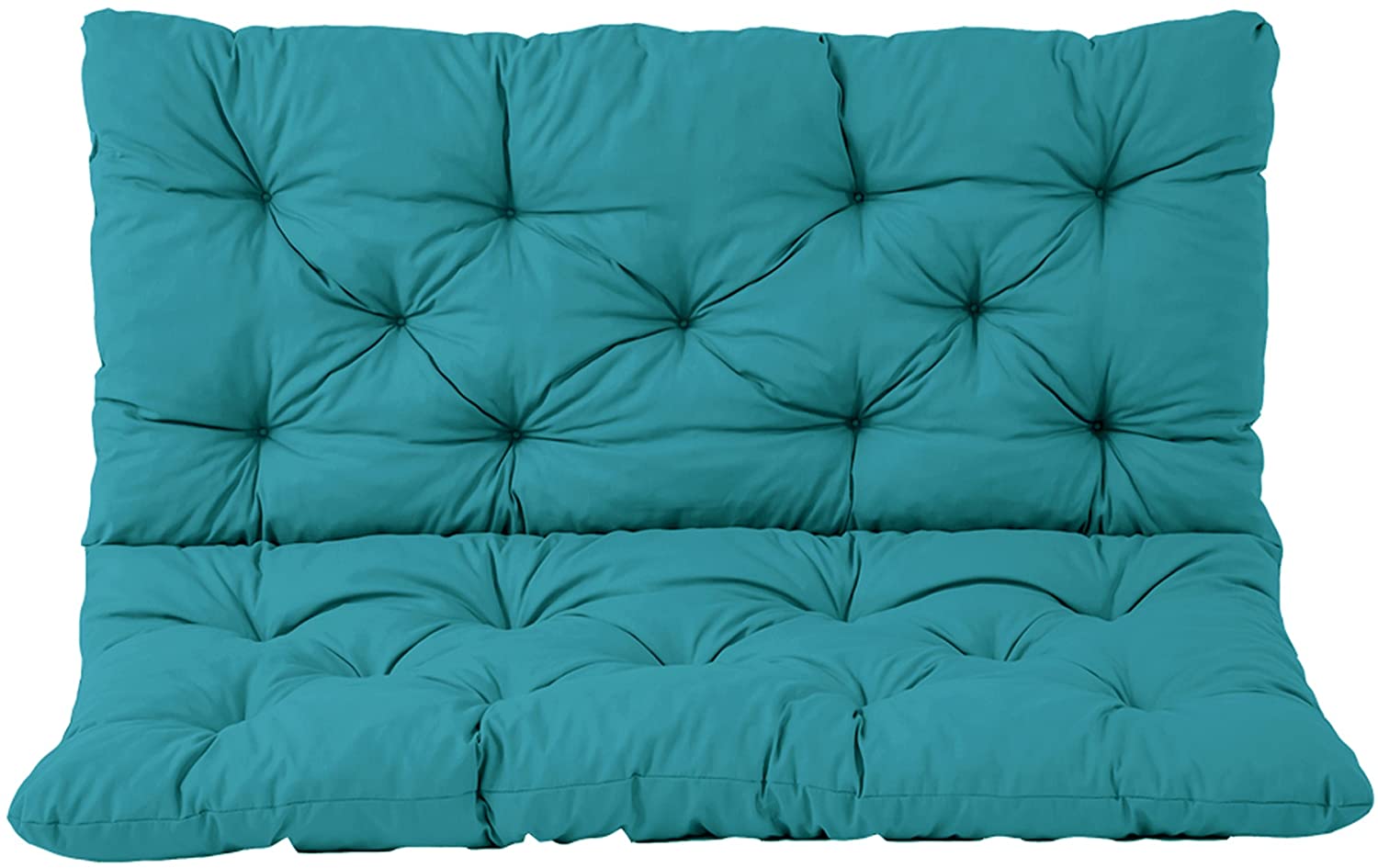 Meerweh Bench Seat Cushion & Back Cushion, 100 X 98 X 8 Cm, Turquoise