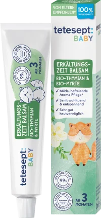 Baby cold time balm with thyme & myrte, 30 ml