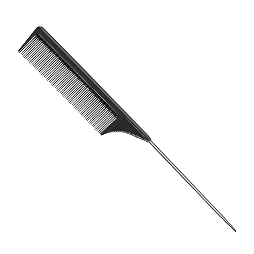 CCLKHY Antistatic Hair Comb Needle Handle Comb Rattail Comb Extension Comb Stem Comb Hair Comb for Various Types of Hair