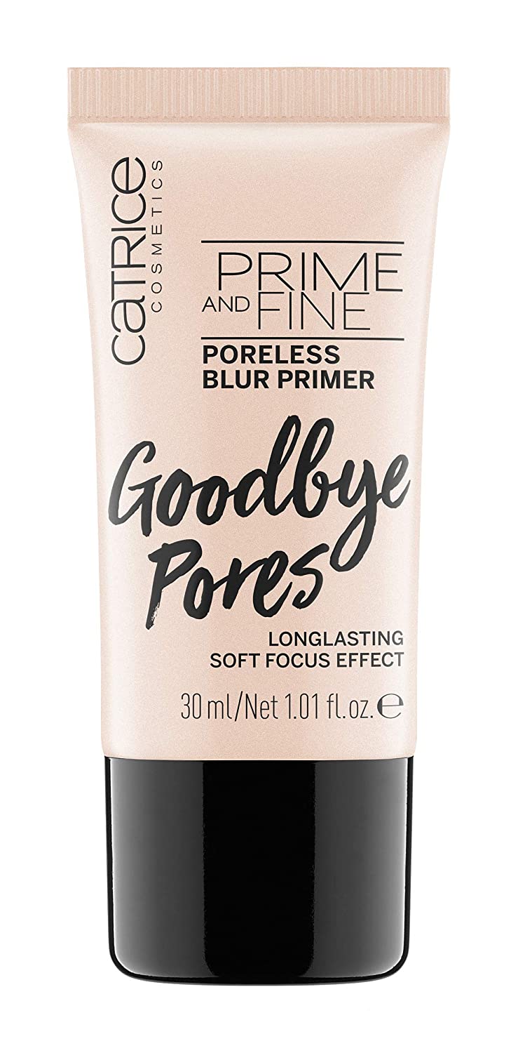 Catrice Prime And Fine Poreless Blur Primer, Long-Lasting, Softener Effect, Nude Smoothing, Natural, Vegan, Oil-Free, Complies with Our Clean Beauty Standard (30 ml), ‎nude
