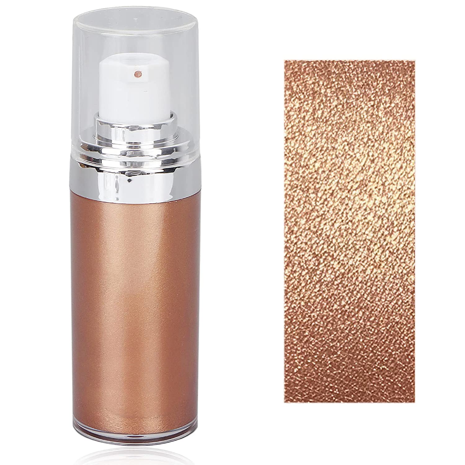 Dioche Glitter Body Makeup Liquid Cream, Moisturising and Radiant for Face, Body, Shiny Skin, Highlighter Lotion, Cosmetics, Shimmering Body Oil, Shimmering Body Lotion (03), ‎03