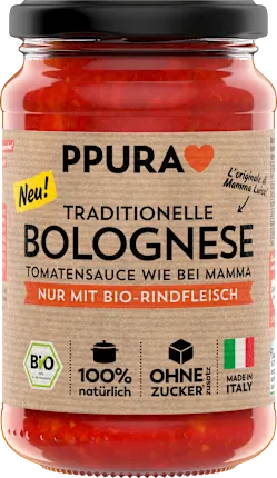 Tomato sauce, Bolognese with beef, 340 g