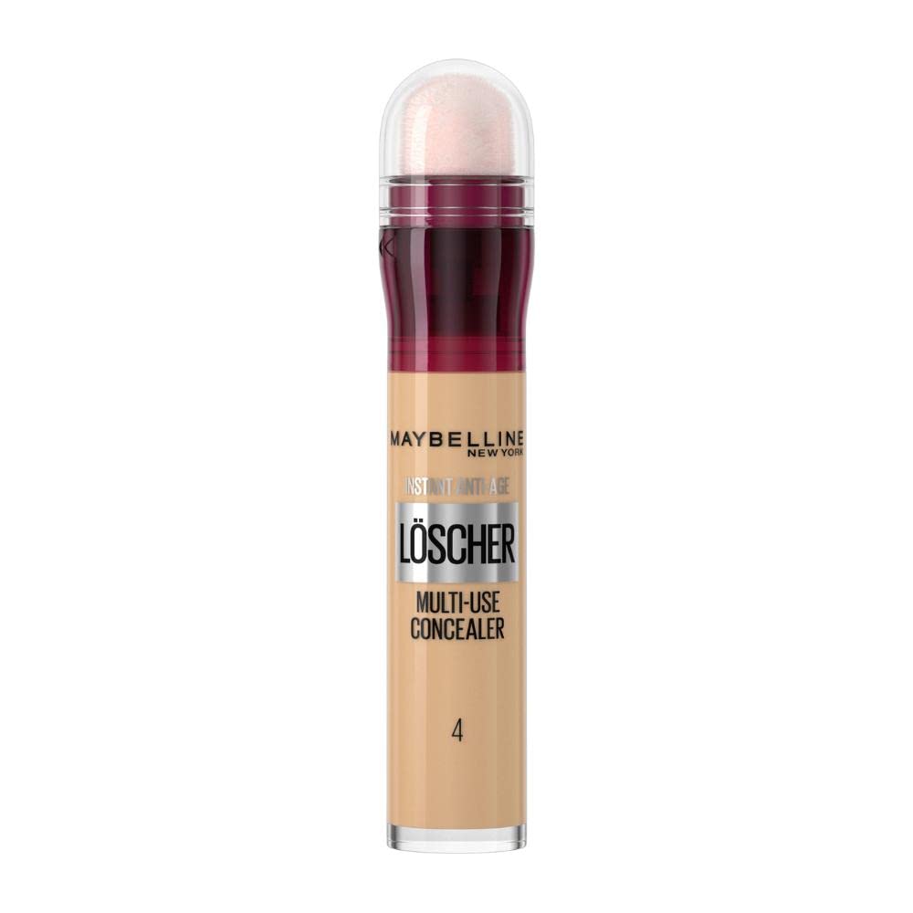 Maybelline New York Concealer Pen for Men, Skin Care with Colour, 5 Different Tones, for Concealing Dark Circles and Pimples, Wake and Nourished Appearance, No. 04 Honey, 6.8 ml, brown ‎04 light/medium