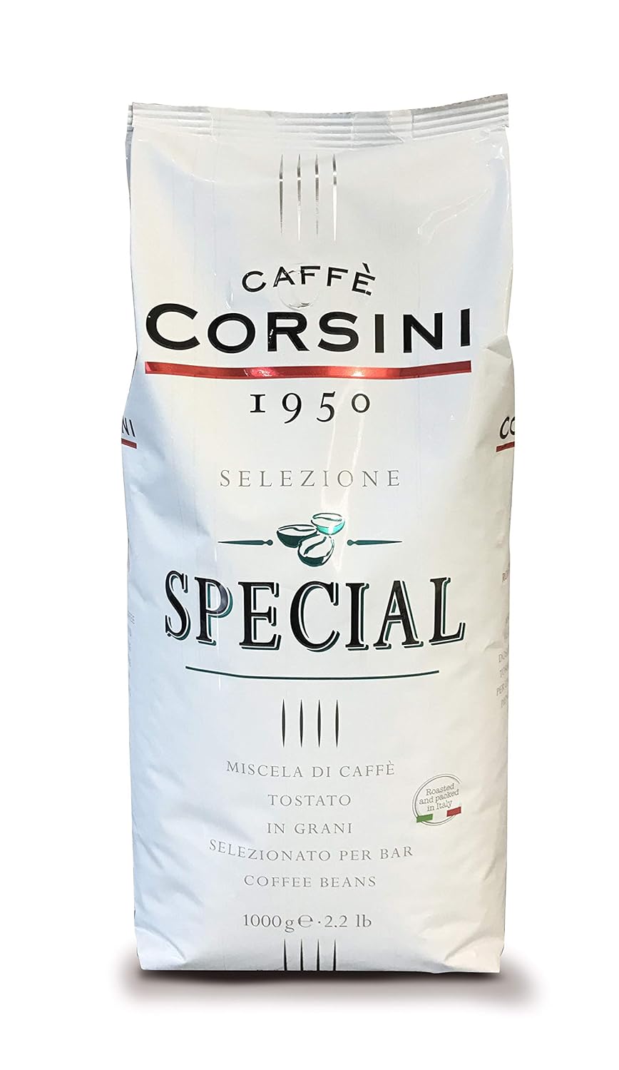 Caffè Corsini - Premium Bar Special. Arabica and Robusta Coffee Bean Mix, the creamy espresso of the bar - 1 kg