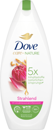 Dove Shower Care by Nature Lotus, 225 ml