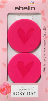 ebelin Make-up sponge set have a rosy day, 1 st