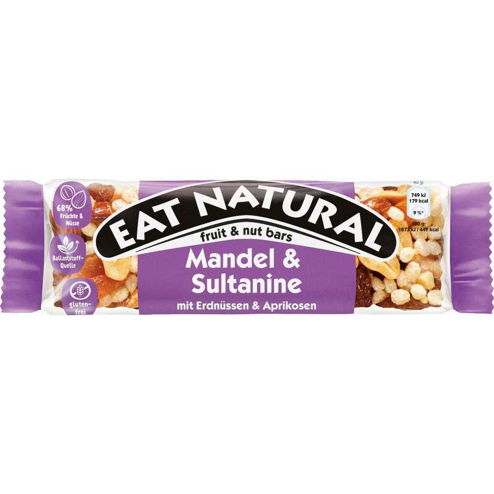 Eat Natural muesli bars, almond/sultanine