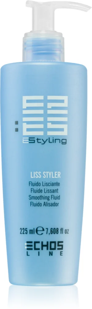 Echosline E-Styling Liss Styler smoothing fluid for unyielding and damaged hair