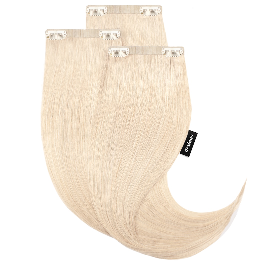 Desinas Human hair Extensions light blond