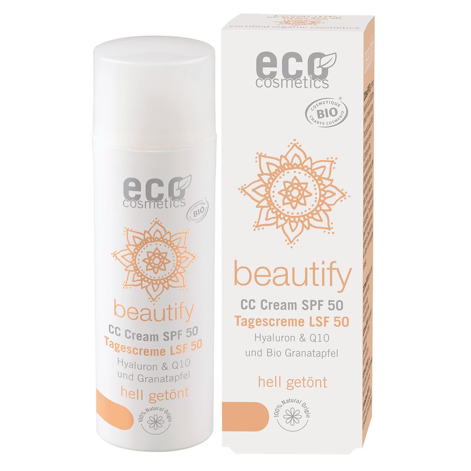 ECO beautify CC cream SPF 50 light