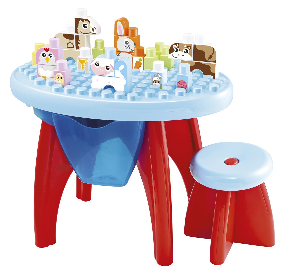 Abrick Play Table With Stool