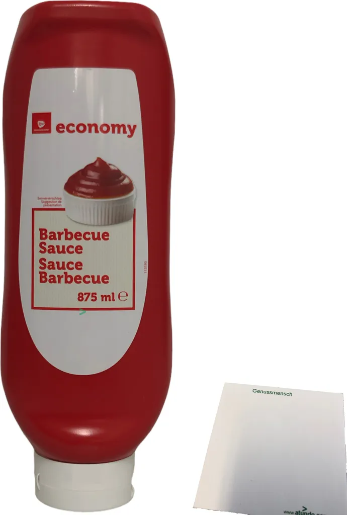 Economy barbecue sauce 875ml bottle + usy block