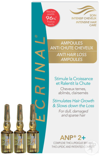 Ecrinal ANP 2+ ampoules anti-hair loss 8x5ml