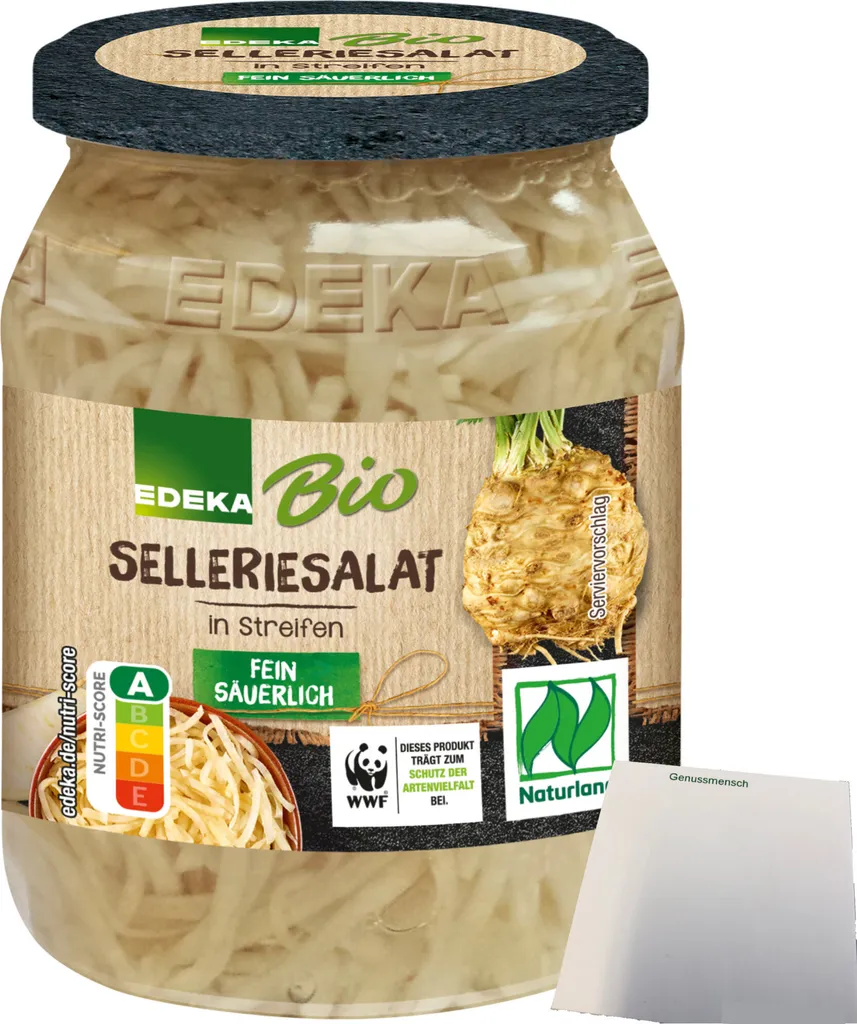 EdekaCelery salad cut into strips (330g jar) + usy block