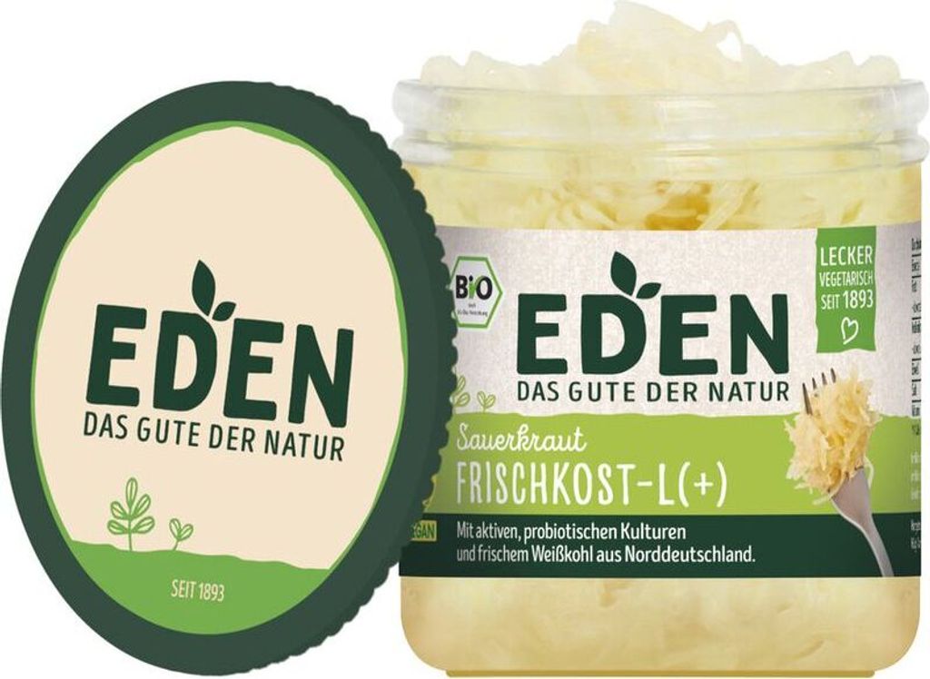 EDEN Fresh Food L + Sauerkraut -- 410g