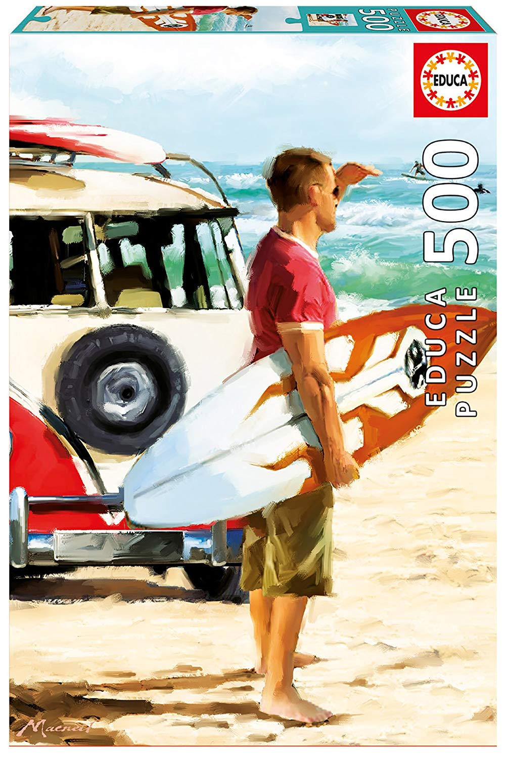 Educa 17084.0 – Jigsaw Puzzle 500 Surfer