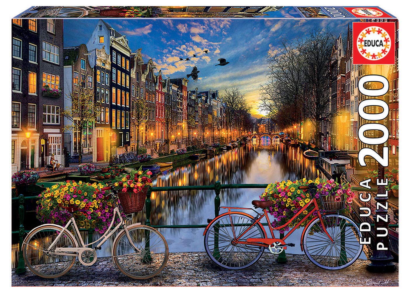 Educa 17127.0 2000 Amsterdam With Love Jigsaw Puzzle