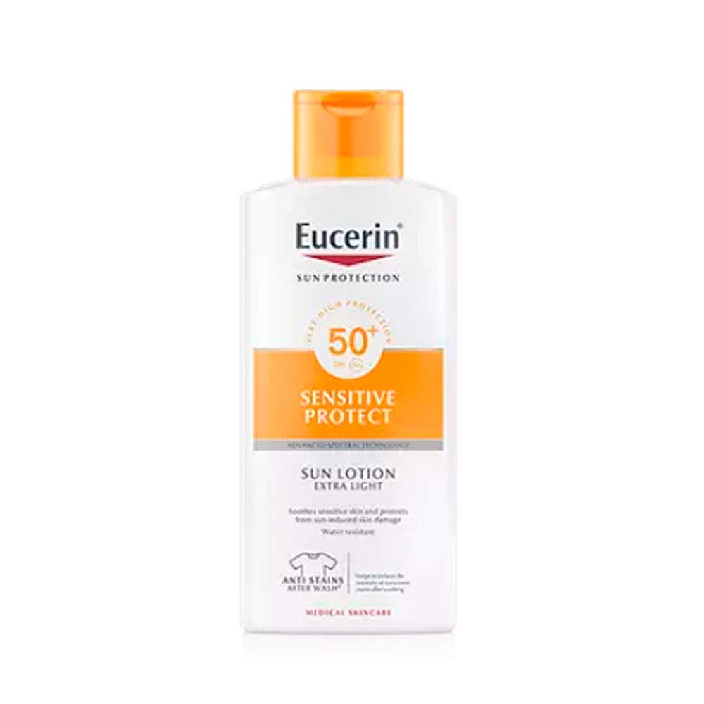 Eucerin Sensitive Protect sun lotion extra light SPF50+ 400 ml